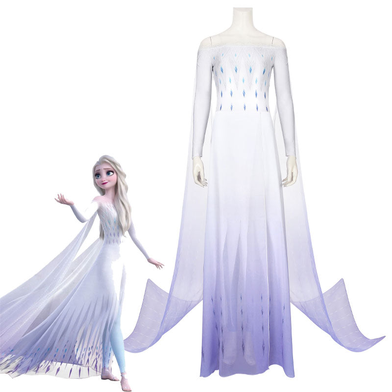 Frozen 2 Elsa Snow Queen Cosplay Costumes Frozen 2 Elsa Snow Queen Cosplay Costumes