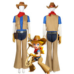 Princess Peach Showtime Cowgirl Peach Cosplay Costumes