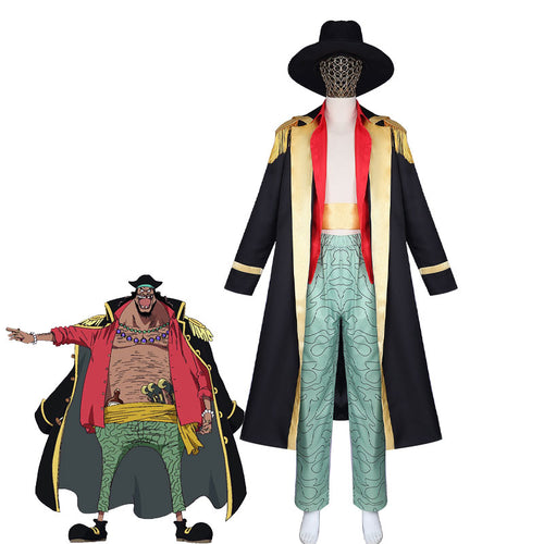 One Piece Blackbeard Marshall D. Teach Cosplay Costume
