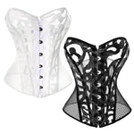 Palace Women's Tummy-control Mesh Breathable Tights Corset Cosplay Costumes