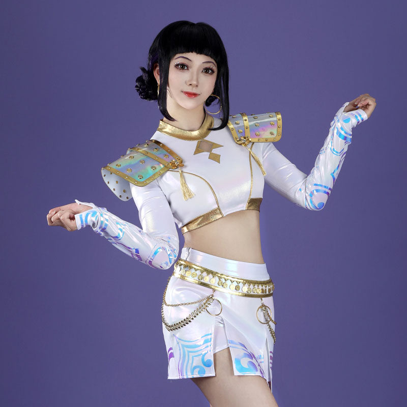 KPop Demon Hunters Zoey White Cosplay