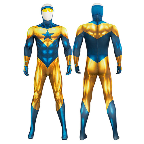 DC Booster Gold Michael Carter Jumpsuit Cosplay Costumes