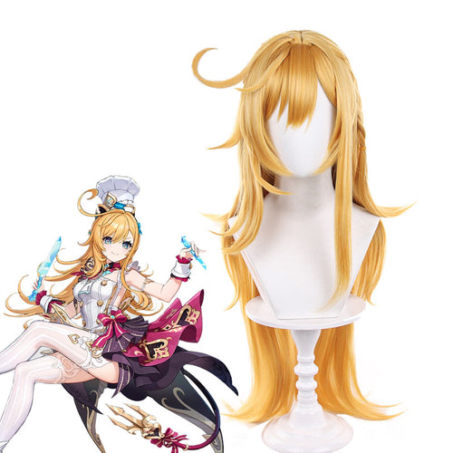 Genshin Impact Escoffier Cosplay Wigs