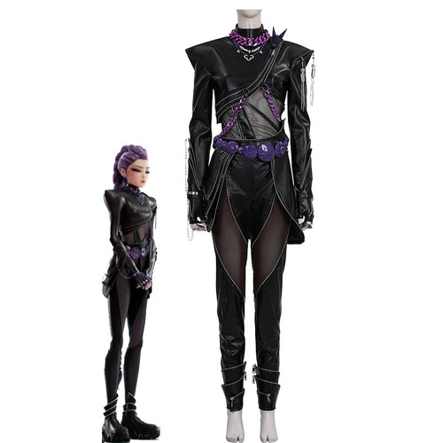 KPop Demon Hunters Rumi Combat Suit Cosplay Costumes