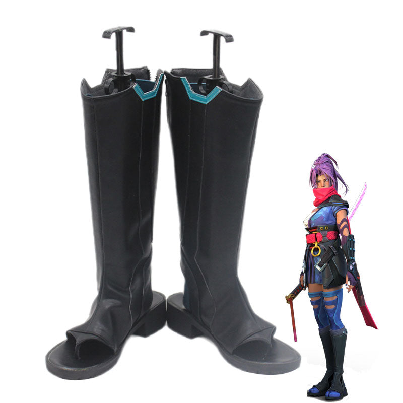 Game Marvel Rivals Psylocke Cosplay Shoes