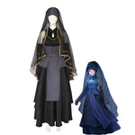 Naruto The Last Hyuga Hinata  Black Wedding Cosplay Costumes