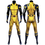 Marvel Deadpool 3 Wolverine Jumpsuit Sleeveless Cosplay Costumes