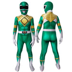 Mighty Morphin Power Rangers Yamato Tribe Knight Burai Dragon Ranger Green Ranger Children Cosplay Costumes
