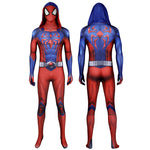 Marvel's Spider-Man 2 Peter Parker Scarlet Spider III Suit Jumpsuit Cosplay Costumes