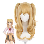 Anime Citrus Yuzu Aihara Long Blonde Cosplay Wigs