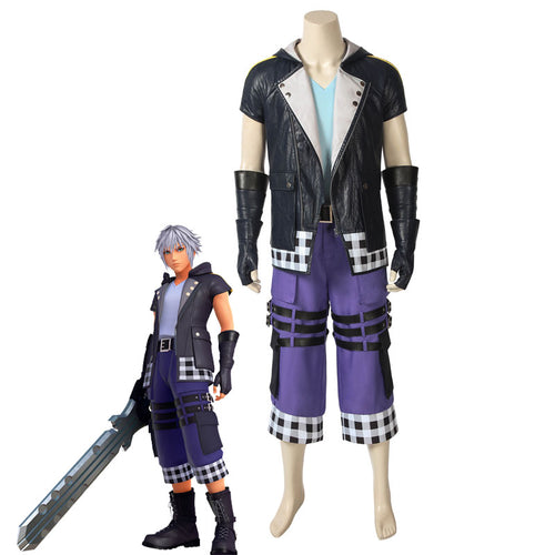 Kingdom Hearts 3 Riku Cosplay Costumes