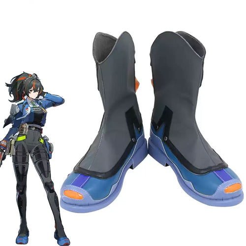 Zenless Zone Zero Zhu Yuan Cosplay Shoes