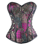 European Style Palace Steel Bone Punk Gothic Tights Corset Cosplay Costumes