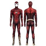 DC The Flash Barry Allen Jumpsuit Cosplay Costumes
