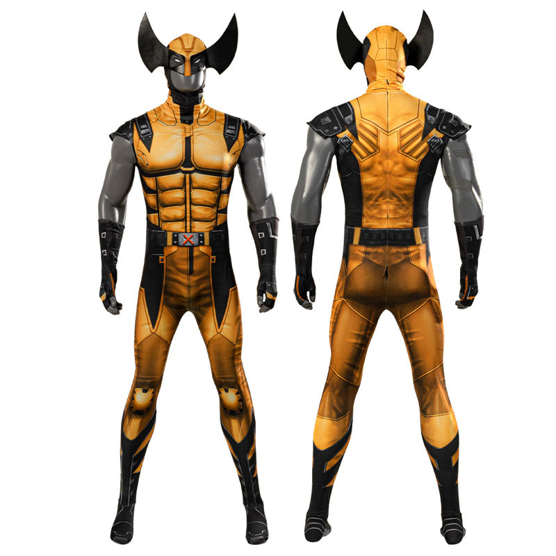 MARVEL Future Revolution Wolverine Jumpsuit Cosplay Costumes