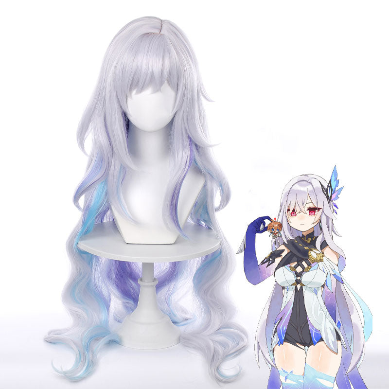 Genshin Impact Skirk Cosplay Wigs