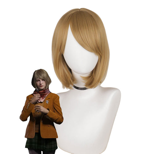 Resident Evil 4 Ashley Graham Cosplay Wigs