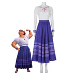 Encanto Luisa Madrigal Dress Cosplay Costumes