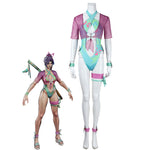 Marvel Rivals Psylocke Breezy Butterfly Cosplay Costumes