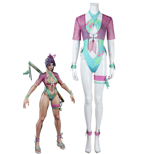 Marvel Rivals Psylocke Breezy Butterfly Cosplay Costumes