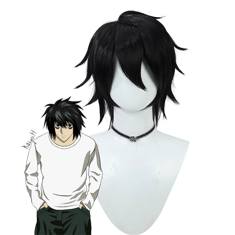 Death Note L Lawliet Cosplay Wig