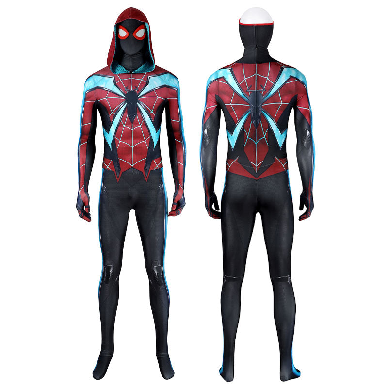 Marvel's Spider Man 2 Miles Morales EVOLVED SUIT Cosplay Costume