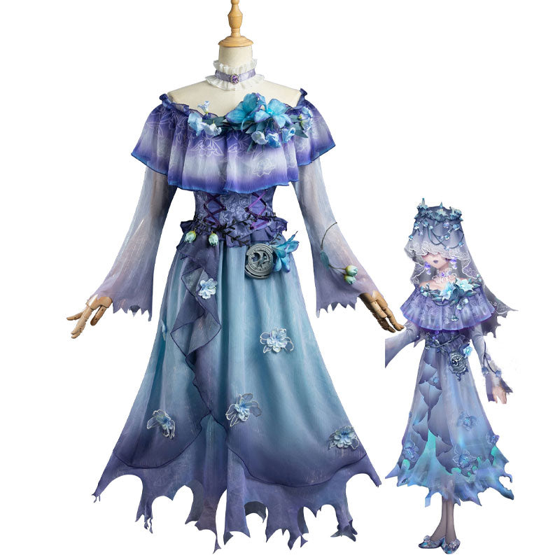Identity V Entomologist Ghost Candle Cosplay Costume