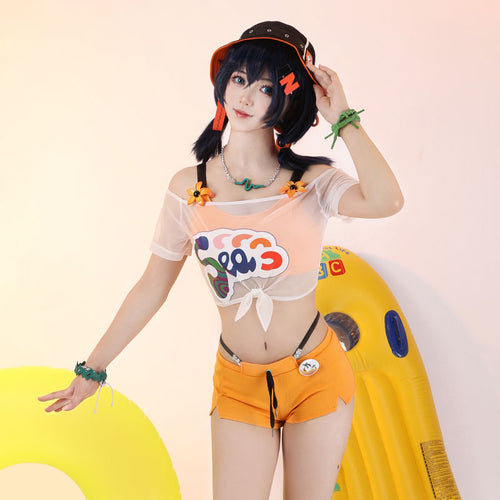 Zenless Zone Zero Summer Belle Cosplay