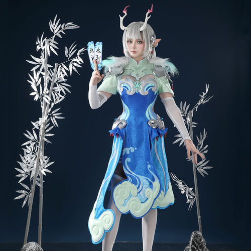 Overwatch 2 Bai Ze Kiriko Cosplay Costumes