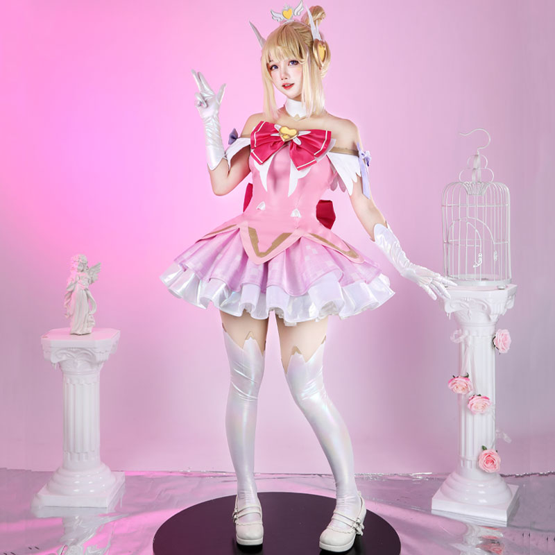 Overwatch Magical Girl Juno Cosplay Costumes
