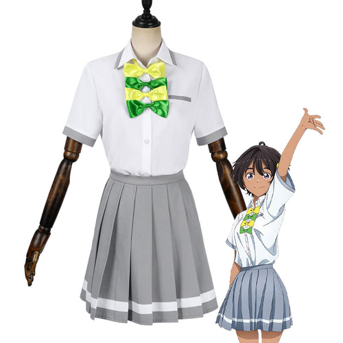 Anime Too Many Losing Heroines! Lemon Yakishio Cosplay Costumes