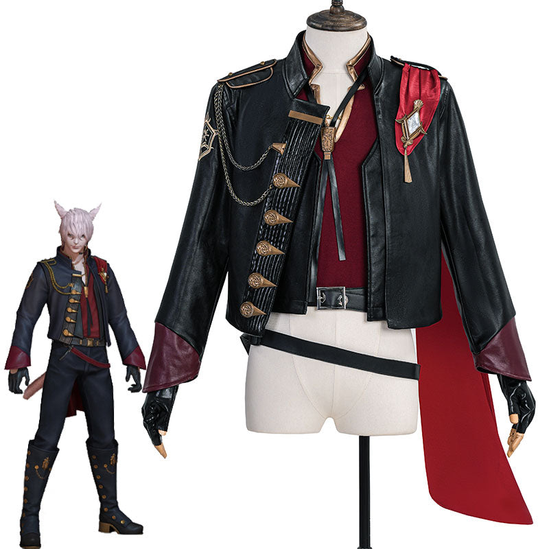 Final Fantasy XIV Seneschal Prince's Attire Cosplay Costumes