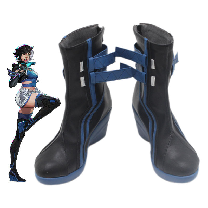 Game Marvel Rivals Luna Snow Cosplay Shoes