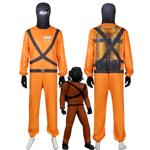 Lethal Company Employee Jumpsuit Cosplay Costumes