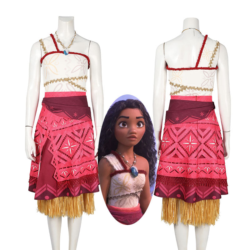 Movie Disney Animation Moana 2 Moana Cosplay Costume Movie Disney Animation Moana 2 Moana Cosplay Costume