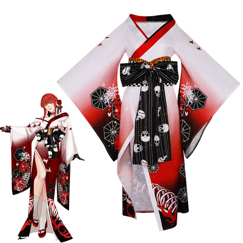 Chainsaw Man Power Kimono Cosplay Costumes