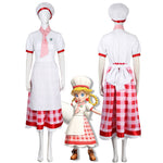 Princess Peach Showtime Patisserie Peach Cosplay Costumes