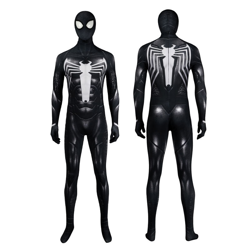 Marvel Spiderman 2 Venom Suit Cosplay Costumes