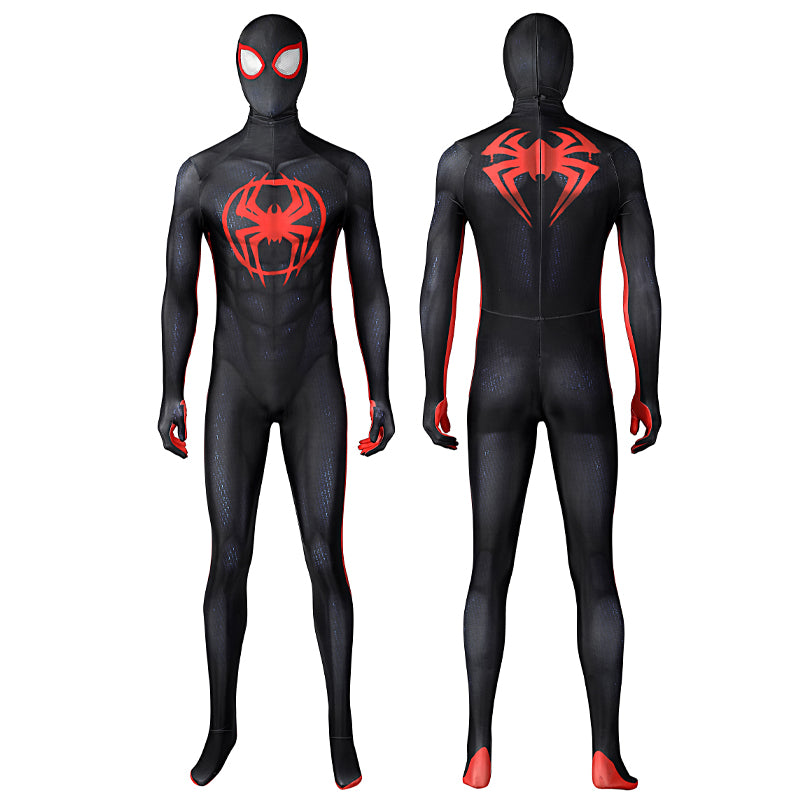 Spider-Man: Across The Spider-Verse Miles Morales Jumpsuit Cosplay Costumes