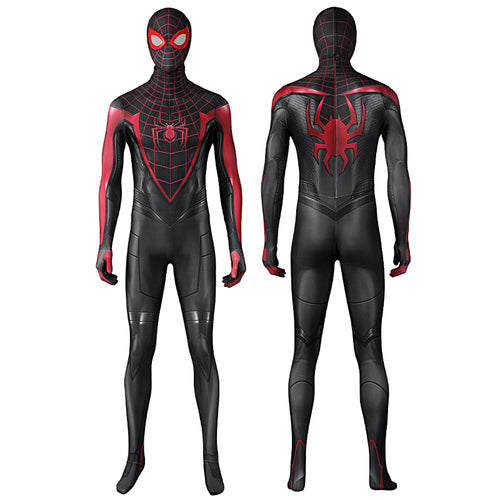 Spiderman PS5 2 Miles Morales Jumpsuit Cosplay Costumes