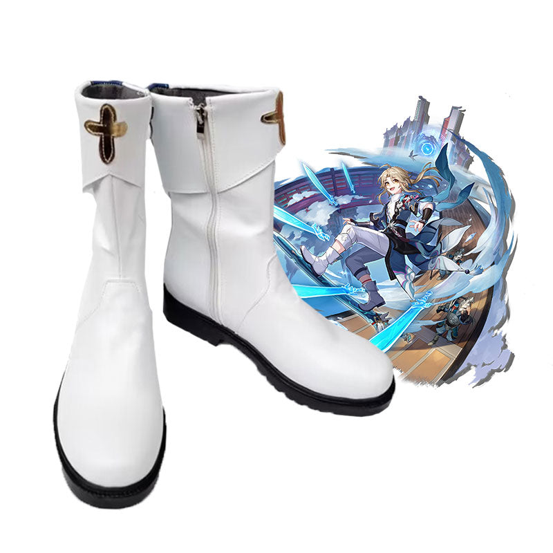 Game Honkai: Star Rail Yanqing Cosplay Shoes