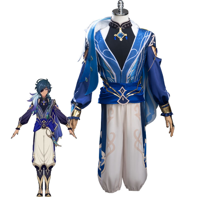 Genshin Impact Kaeya Sailwind Shadow Cosplay Costumes