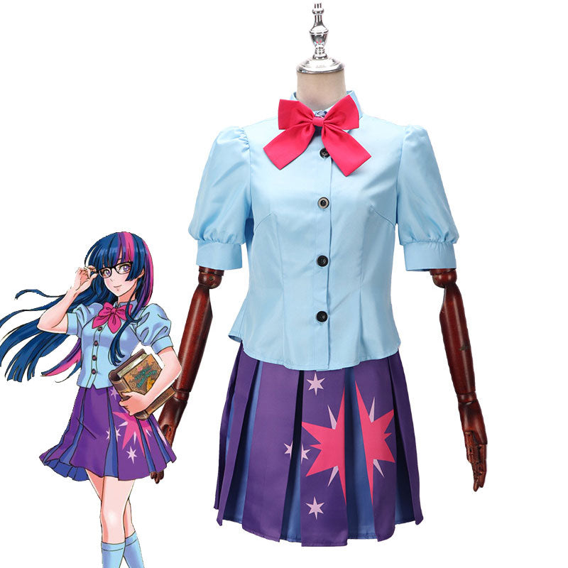 Anime My Little Pony Little Horse Girls Equestria Girls Twilight Sparkle Cosplay Costumes