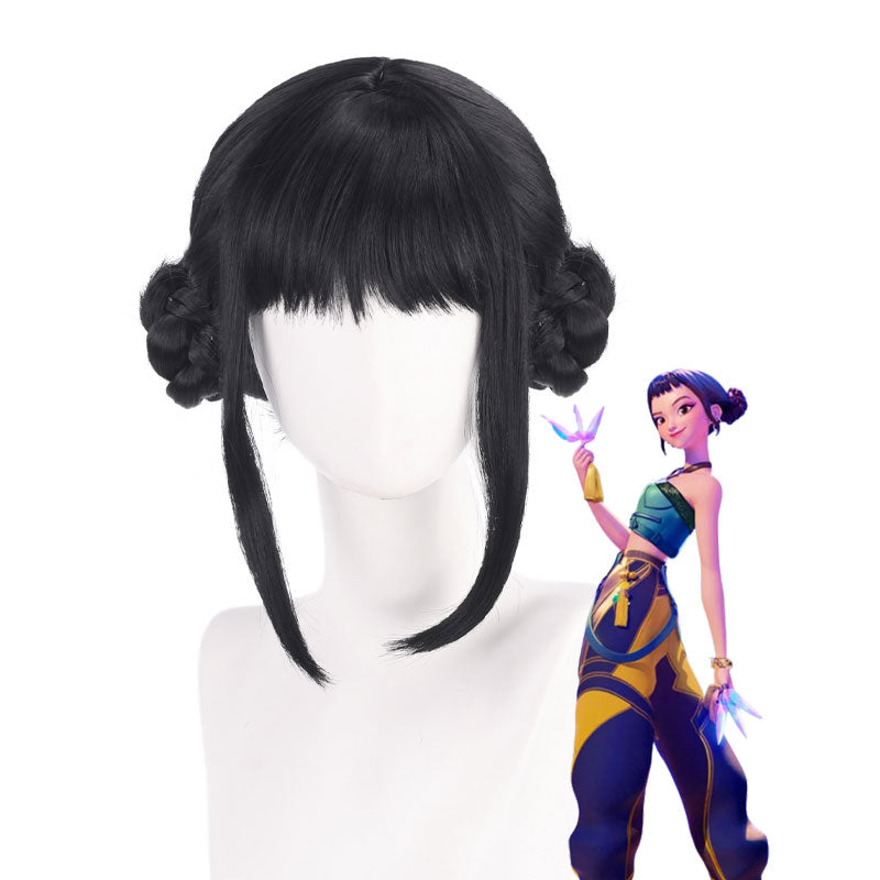 KPop Demon Hunters Zoey Cosplay Wigs