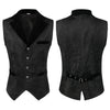 European Medieval Clothing Retro Gothic Long Dress Vest Halloween Cosplay Costumes