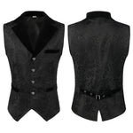 European Medieval Clothing Retro Gothic Long Dress Vest Halloween Cosplay Costumes