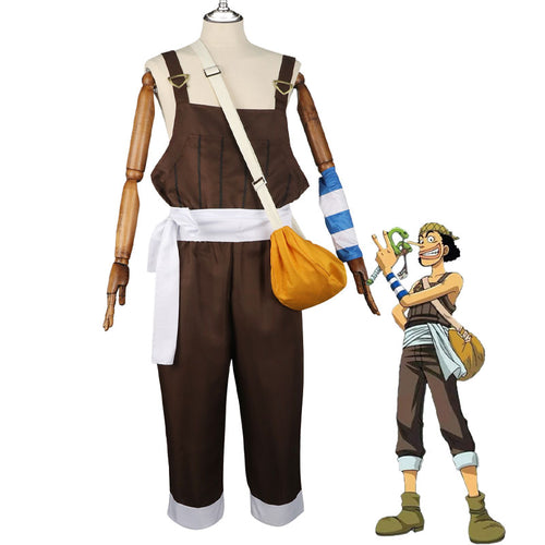 One Piece Usopp Overalls Cosplay Costumes