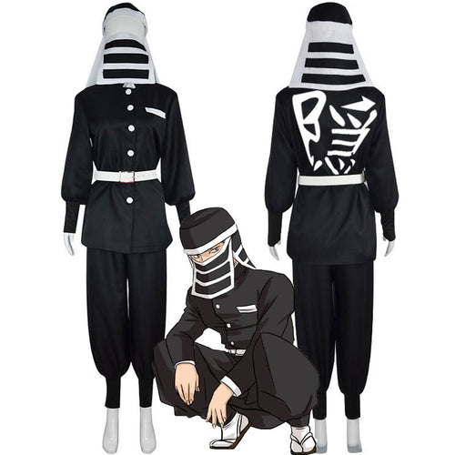 Anime Demon Slayer Kimetsu no Yaiba Goto Cosplay Costume