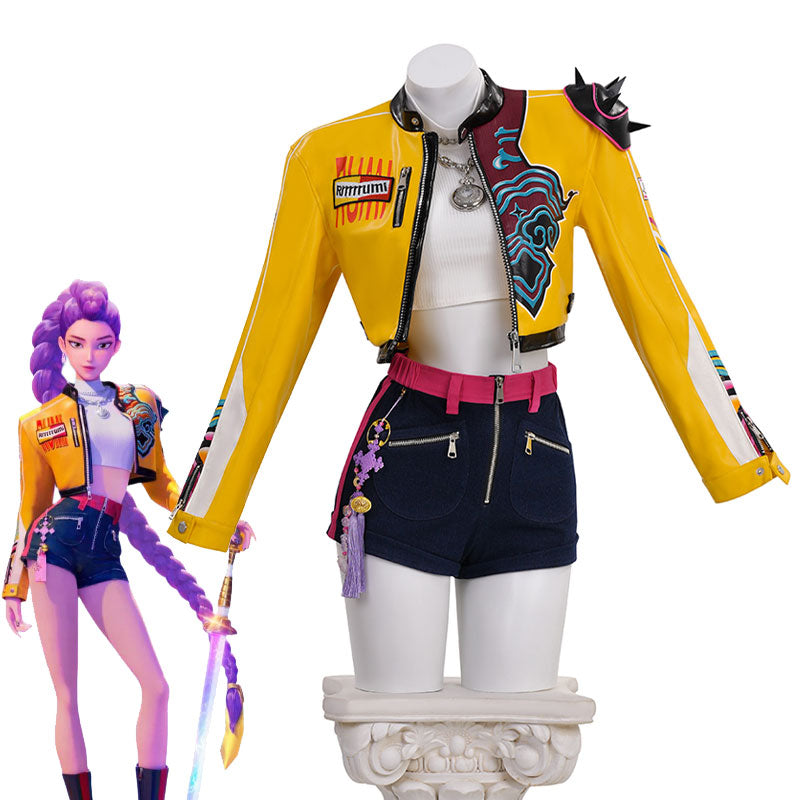 KPop Demon Hunters Rumi Fullset Cosplay Costumes