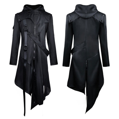 European Halloween Gothic Autumn and Winter Jacket Cosplay Costumes